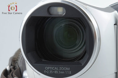 【中古】Panasonic パナソニック HC-V300M ホワイト デジタルハイビジョンビデオカメラ