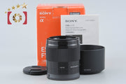 【中古】SONY ソニー E 50mm f/1.8 OSS SEL50F18 ブラック 元箱付き