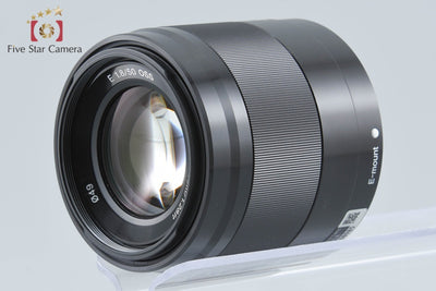 【中古】SONY ソニー E 50mm f/1.8 OSS SEL50F18 ブラック 元箱付き