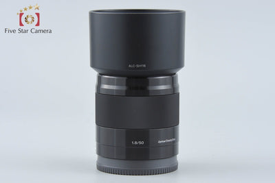 【中古】SONY ソニー E 50mm f/1.8 OSS SEL50F18 ブラック 元箱付き