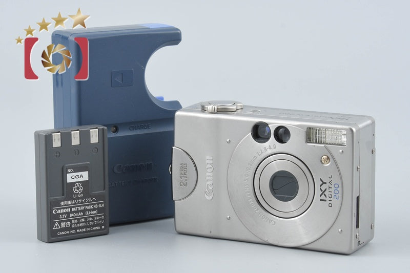 【中古】Canon キヤノン IXY Digital 200 コンパクトデジタルカメラ