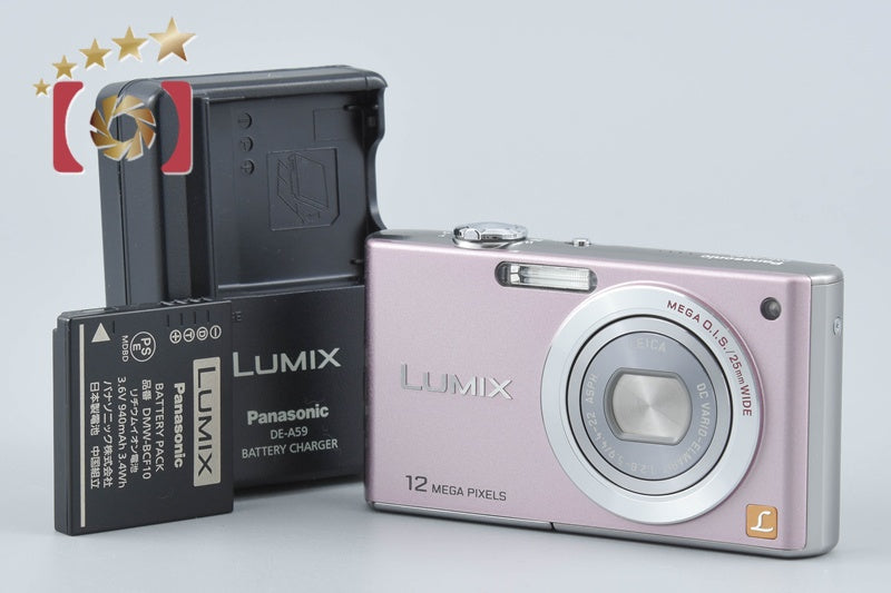 【中古】Panasonic パナソニック LUMIX DMC-FX40 スイートピンク コンパクトデジタルカメラ