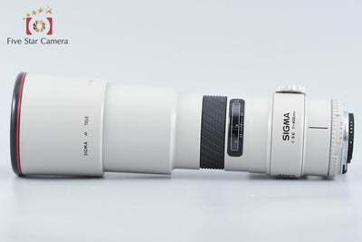 【中古】SIGMA シグマ AF TELE 400mm f/5.6 MULTI-COATED パールホワイト ニコン用
