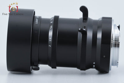 【中古】LIGHT LENS LAB ライトレンズラボ M SP II 75mm f/2 ブラック ライカMマウント 元箱付き
