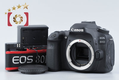 【中古】Canon キヤノン EOS 80D デジタル一眼レフカメラ
