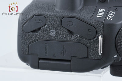 【中古】Canon キヤノン EOS 80D デジタル一眼レフカメラ