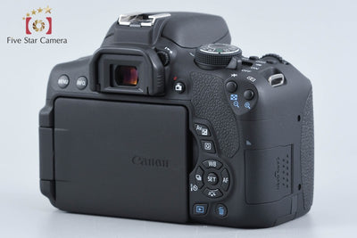 【中古】Canon キヤノン EOS Kiss X8i ダブルズームキット シャッター回数僅少 元箱付き