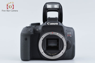 【中古】Canon キヤノン EOS Kiss X8i ダブルズームキット シャッター回数僅少 元箱付き