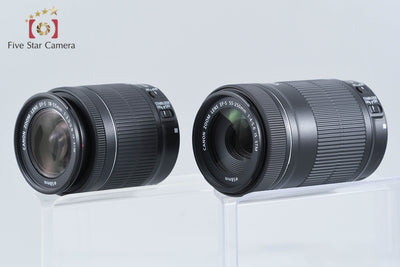【中古】Canon キヤノン EOS Kiss X8i ダブルズームキット シャッター回数僅少 元箱付き