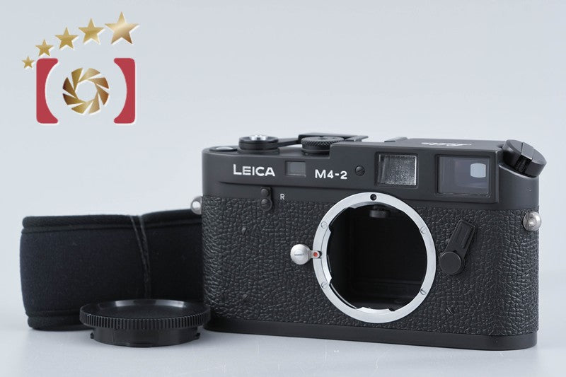 【中古】Leica ライカ M4-2 ブラック レンジファインダーフィルムカメラ 2026.9月 オーバーホール済み