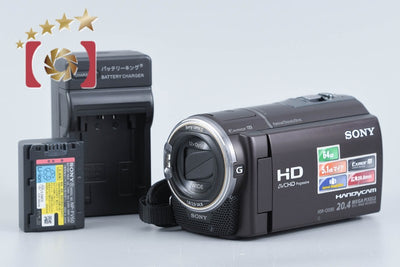 【中古】SONY ソニー HANDYCAM HDR-CX590V ボルドーブラウン デジタルビデオカメラ