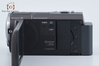 【中古】SONY ソニー HANDYCAM HDR-CX590V ボルドーブラウン デジタルビデオカメラ