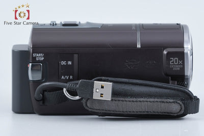 【中古】SONY ソニー HANDYCAM HDR-CX590V ボルドーブラウン デジタルビデオカメラ