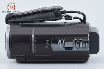 【中古】SONY ソニー HANDYCAM HDR-CX590V ボルドーブラウン デジタルビデオカメラ