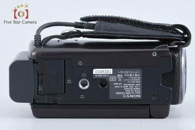 【中古】SONY ソニー HANDYCAM HDR-CX590V ボルドーブラウン デジタルビデオカメラ