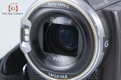 【中古】SONY ソニー HANDYCAM HDR-CX590V ボルドーブラウン デジタルビデオカメラ