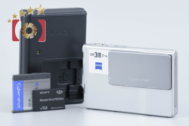 【中古】SONY ソニー Cyber-shot DSC-T7 シルバー デジタルスチルカメラ