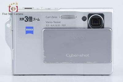 【中古】SONY ソニー Cyber-shot DSC-T7 シルバー デジタルスチルカメラ
