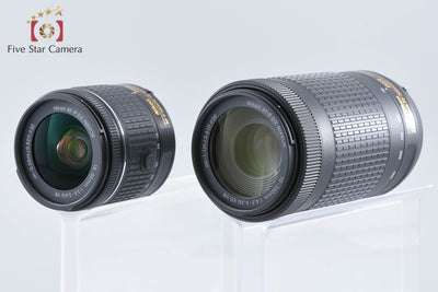 【中古】Nikon ニコン D5300 AF-P ダブルズームキット ブラック 元箱付き