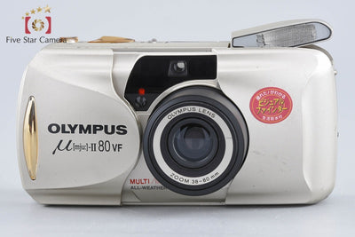 【中古】OLYMPUS オリンパス μ[mju:]-II ミューII 80 VF コンパクトフィルムカメラ