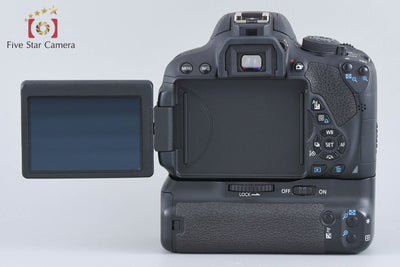 【中古】Canon キヤノン EOS Kiss X7i + BG-E8 バッテリーグリップ