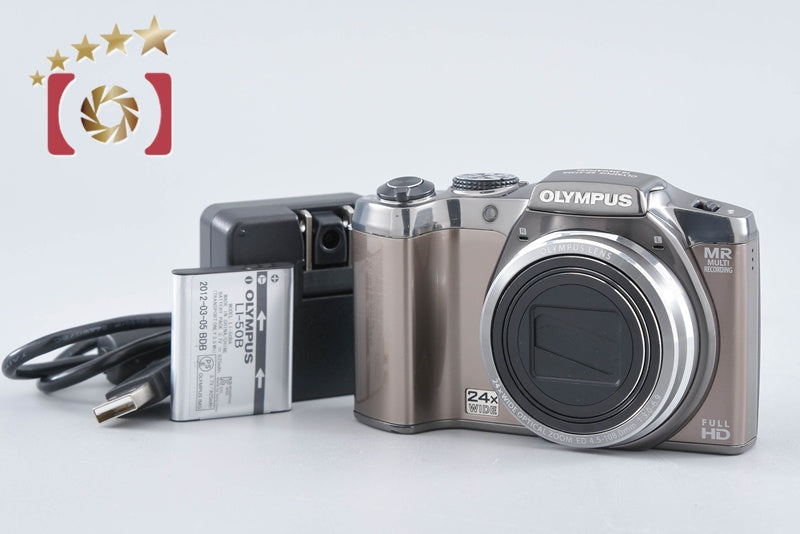【中古】OLYMPUS オリンパス SZ-31MR シルバー コンパクトデジタルカメラ
