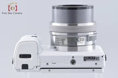【中古】SONY ソニー α6000 ILCE-6000 ホワイト パワーズームレンズキット シャッター回数僅少 多言語対応