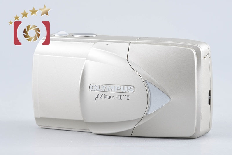 【中古】OLYMPUS オリンパス μ[mju:]-II ミューII 110 コンパクトフィルムカメラ