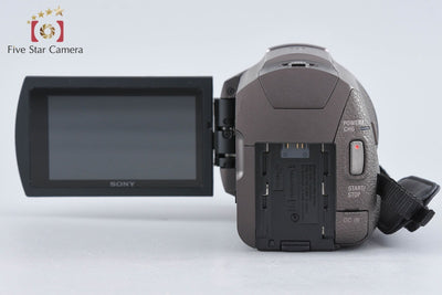 【中古】SONY ソニー HANDYCAM FDR-AX45 ブロンズブラウン ビデオカメラ 多言語対応