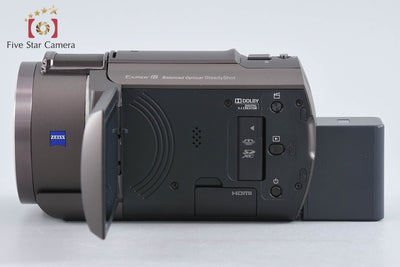 【中古】SONY ソニー HANDYCAM FDR-AX45 ブロンズブラウン ビデオカメラ 多言語対応