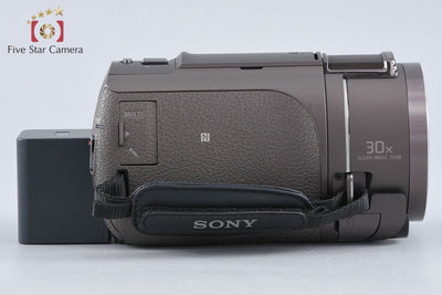 【中古】SONY ソニー HANDYCAM FDR-AX45 ブロンズブラウン ビデオカメラ 多言語対応