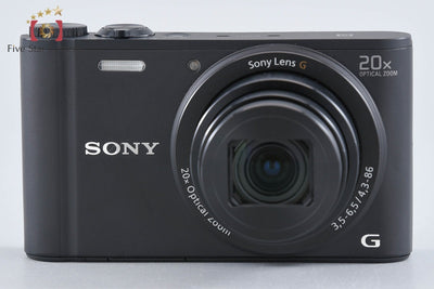 【中古】SONY ソニー Cyber-shot DSC-WX350 ブラック コンパクトデジタルカメラ 多言語対応
