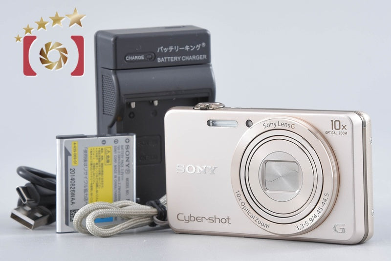 【中古】SONY ソニー Cyber-shot DSC-WX220 ゴールド デジタルスチルカメラ 多言語対応