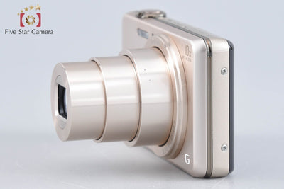 【中古】SONY ソニー Cyber-shot DSC-WX220 ゴールド デジタルスチルカメラ 多言語対応