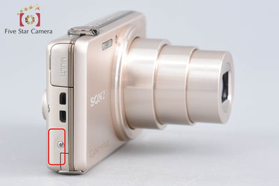 【中古】SONY ソニー Cyber-shot DSC-WX220 ゴールド デジタルスチルカメラ 多言語対応