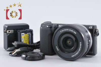 【中古】SONY ソニー α NEX-5R パワーズームレンズキット ブラック シャッター回数僅少 多言語対応