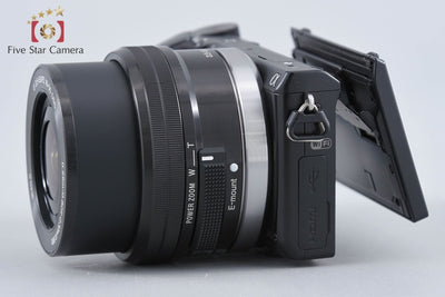 【中古】SONY ソニー α NEX-5R パワーズームレンズキット ブラック シャッター回数僅少 多言語対応