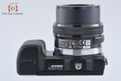 【中古】SONY ソニー α NEX-5R パワーズームレンズキット ブラック シャッター回数僅少 多言語対応