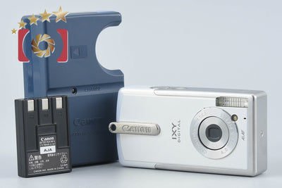 【中古】Canon キヤノン IXY Digital L プラチナシルバー コンパクトデジタルカメラ
