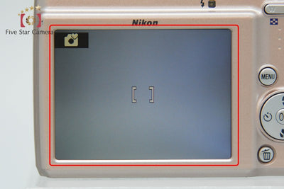 【中古】Nikon ニコン COOLPIX L15 ピンク コンパクトデジタルカメラ
