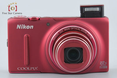 【中古】Nikon ニコン COOLPIX S9500 ヴェルヴェットレッド コンパクトデジタルカメラ