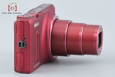 【中古】Nikon ニコン COOLPIX S9500 ヴェルヴェットレッド コンパクトデジタルカメラ