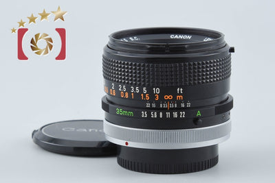 【中古】Canon キヤノン FD 35mm f/3.5 S.C.
