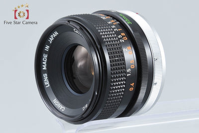 【中古】Canon キヤノン FD 35mm f/3.5 S.C.