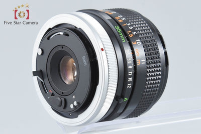 【中古】Canon キヤノン FD 35mm f/3.5 S.C.