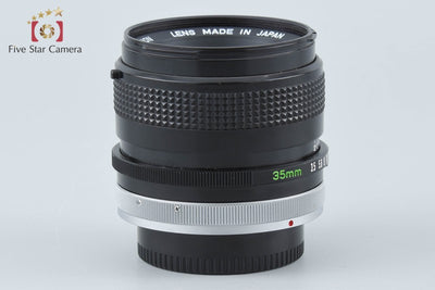 【中古】Canon キヤノン FD 35mm f/3.5 S.C.