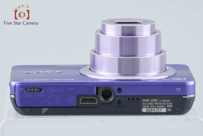 【中古】SONY ソニー Cyber-shot DSC-W570 バイオレット コンパクトデジタルカメラ