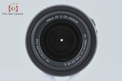 【中古】Nikon ニコン AF-S DX NIKKOR 55-200mm f/4-5.6 G II ED VR 元箱付き