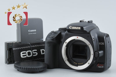 【中古】Canon キヤノン EOS Kiss Digital X ブラック デジタル一眼レフカメラ