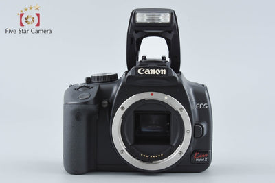【中古】Canon キヤノン EOS Kiss Digital X ブラック デジタル一眼レフカメラ